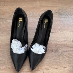 Browns Elegant Black Heels size 39